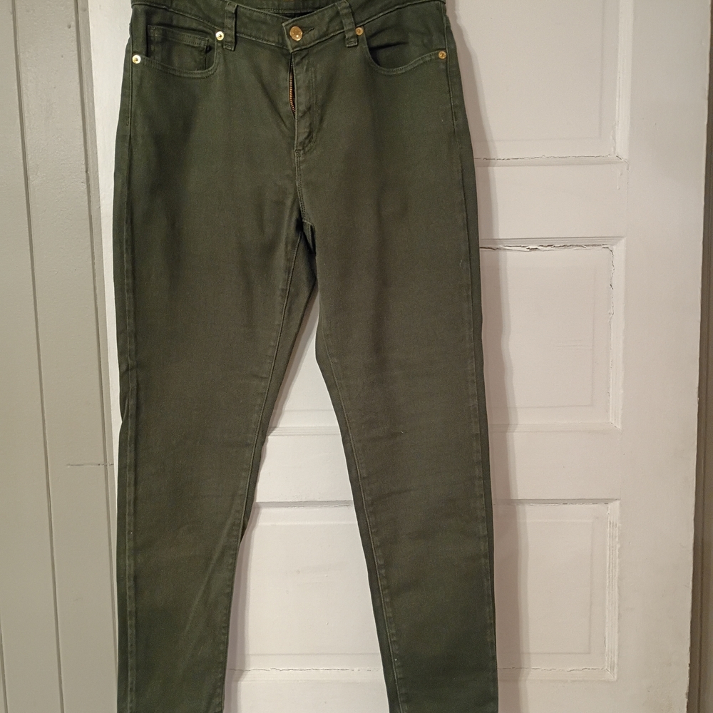 Michael Kors Olive Skinny Jeans